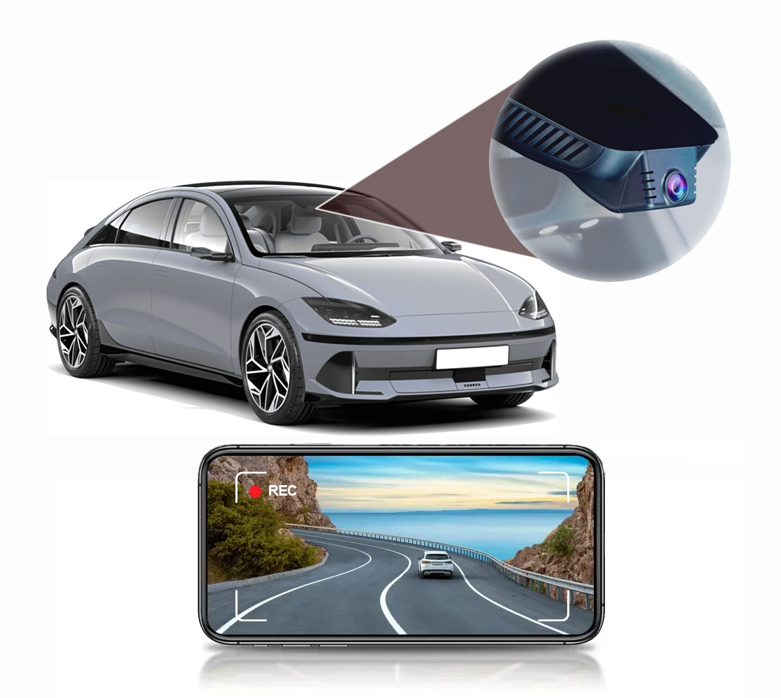 Hyundai Ioniq 6 2023-2025 Dash Cam - Dash Cams by OE Witness