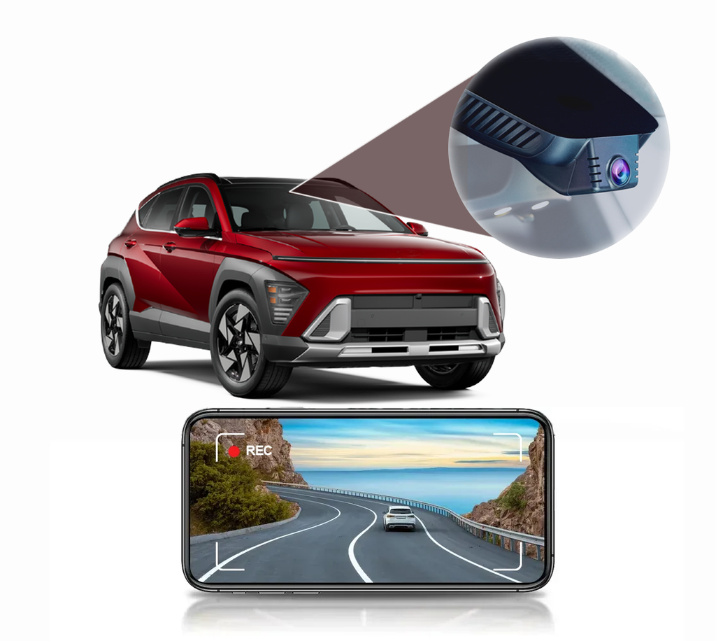 Hyundai Kona 2023-2025 Dash Cam - Dash Cams by OE Witness