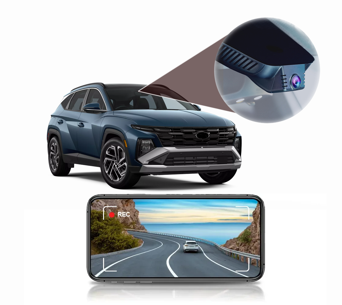 Hyundai Tucson 2022-2025 Dash Cam - Dash Cams by OE Witness