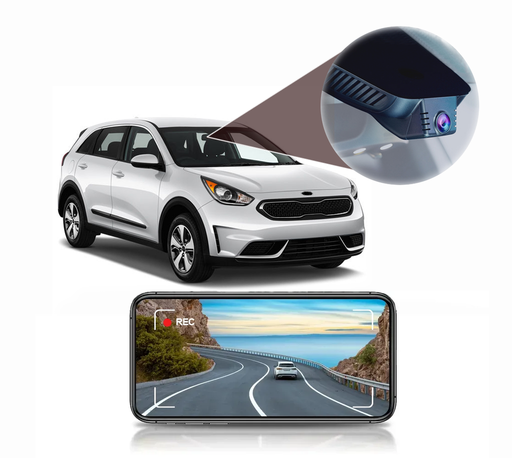 Kia Niro 2017-2022 Dash Cam - Dash Cams by OE Witness