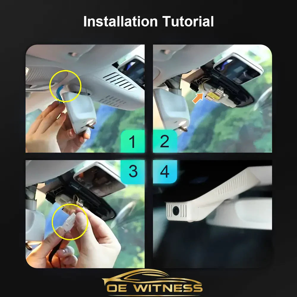 Mercedes | C Class 2010-2014 - Dash Cams by OE Witness