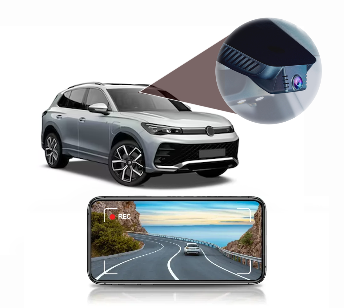 VW Tiguan, Tayron 2024-2025 Dash Cam