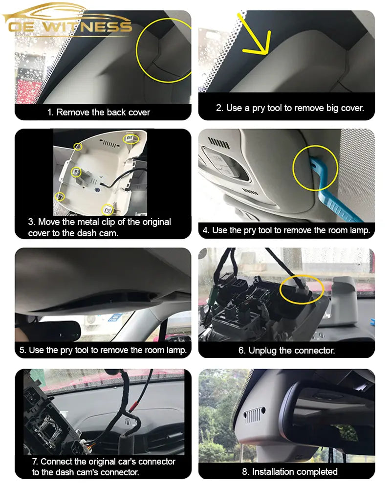 Jeep | Renegade, Cherokee, Grand Cherokee, Compass, Commander - Dash Cams by OE Witness