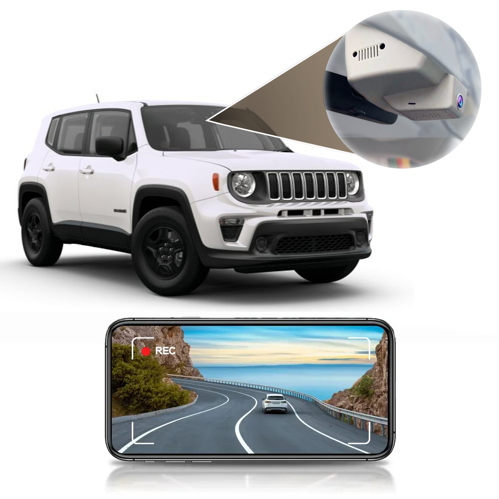 Jeep | Renegade, Cherokee, Grand Cherokee, Compass, Commander - Dash Cams by OE Witness